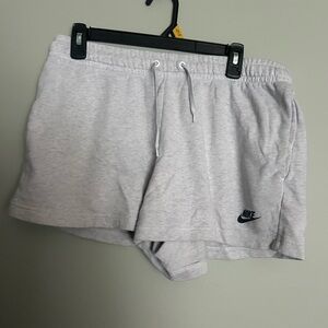 Nike Light Gray Sports Shorts